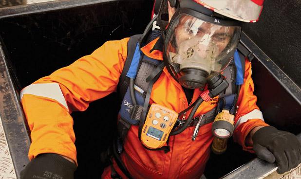 Tankinspektion – arbete i trånga utrymmen