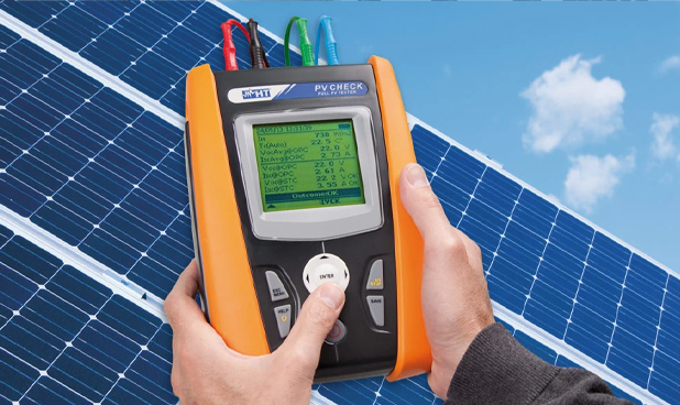 Solcellsinstallationstestare