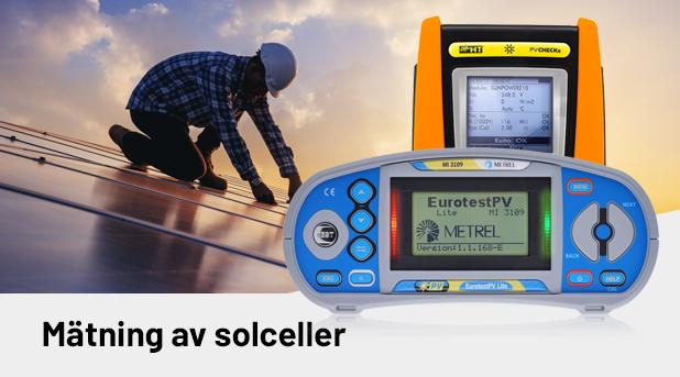 Mätning av solceller