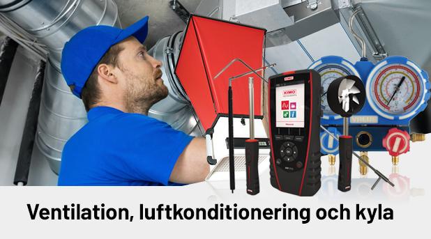 Ventilation, luftkonditionering och kyla