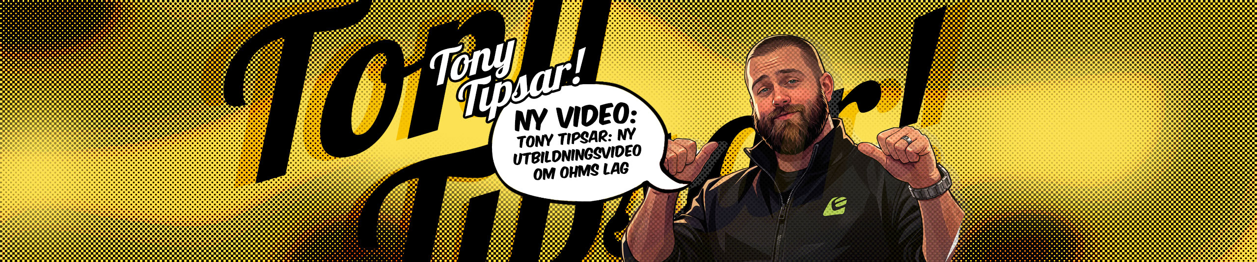 Tony Tipsar: Ny utbildningsvideo om Ohms lag