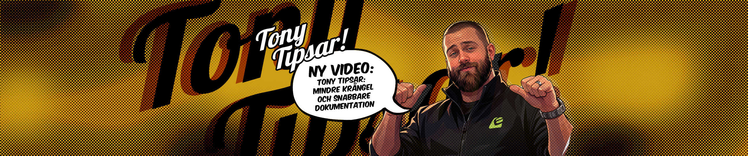 Tony Tipsar: Mindre krångel och snabbare dokumentation