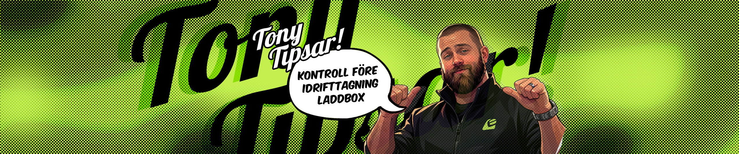 Kontroll före drifttagning laddbox