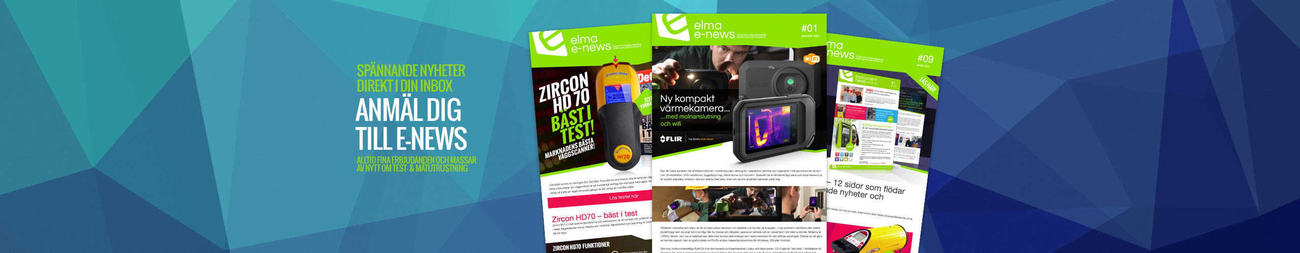 Elma Instruments - E-News - Nyhedsbrev