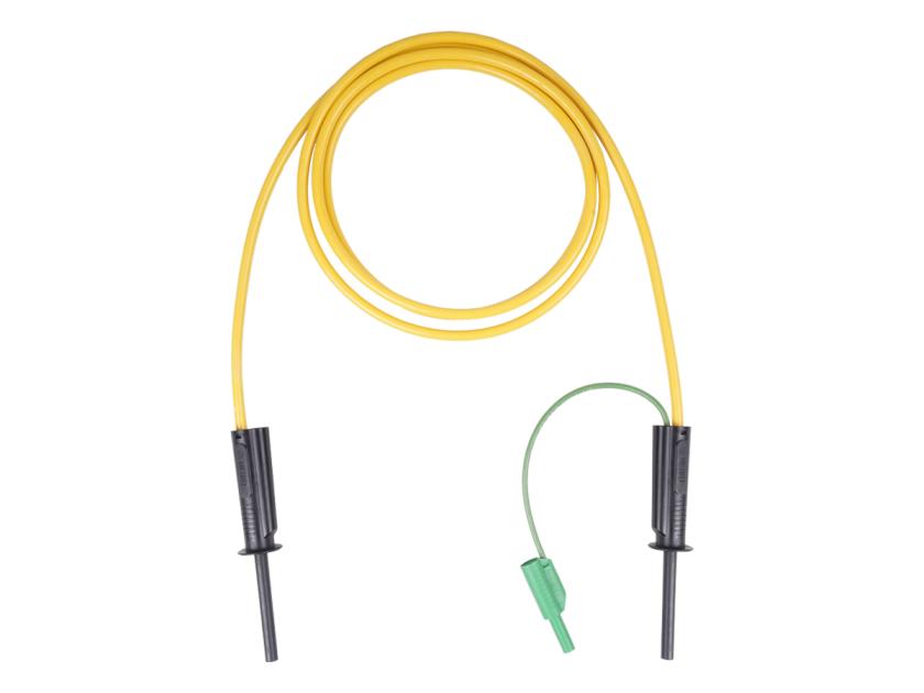 Metrel A1808 HV-testledning, svart, 2 m