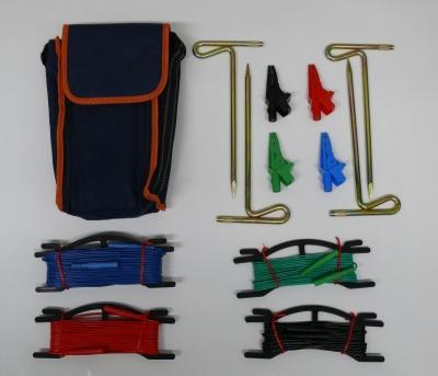 Jordset, komplett i väska med