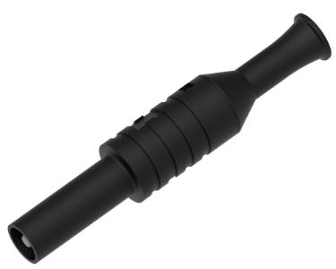 Säkerhetsbanankontakt - 1065, svart