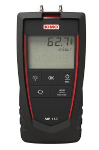 Kimo/Sauermann MP112. Differenstrycksmanometer: 0…2000 mbar