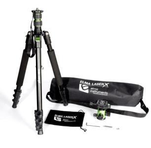 Elma Laser X Tripod med tilthuvud och 1/4 gänga i väska